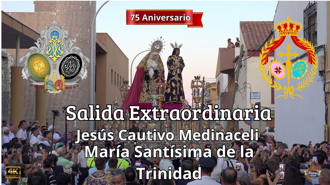 4K| Extraordinaria de | JESÚS DE MEDINACELI Y TRINIDAD | la Linea de la Concepción en 2024.