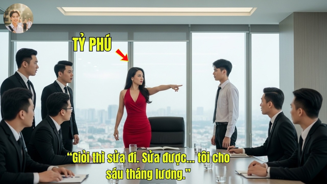 Nữ Tỷ Phú Thách Cậu Sinh Viên “Giỏi Thì Sửa Đi, Sửa Được Tôi Cho 6 Tháng Lương”–5 Phút Sau Sốc Nặng!