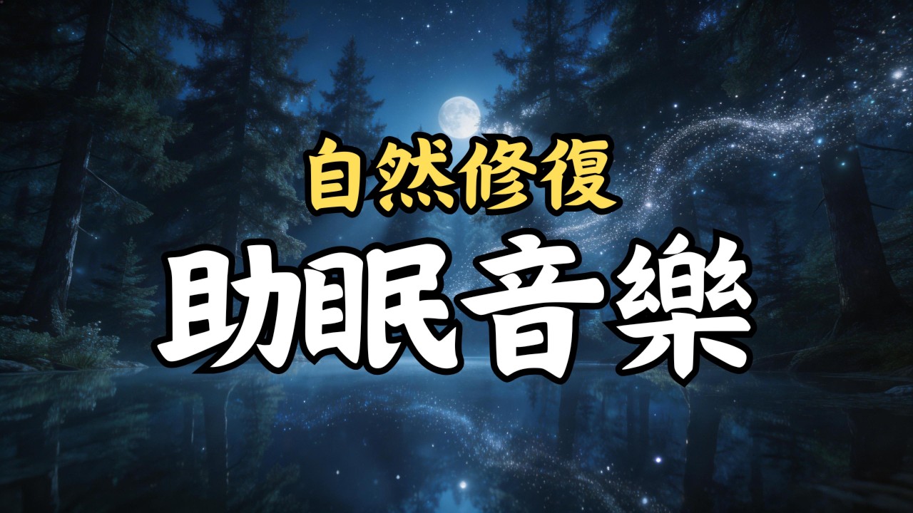 433Hz + 528Hz 助眠音樂6 最深層的療癒睡眠、自然修復、告別失眠
