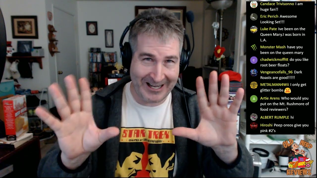 🔴 LIVE Chat, Q&A, Nerd News, And Secret Food Review! | 3.4.2017 🍽