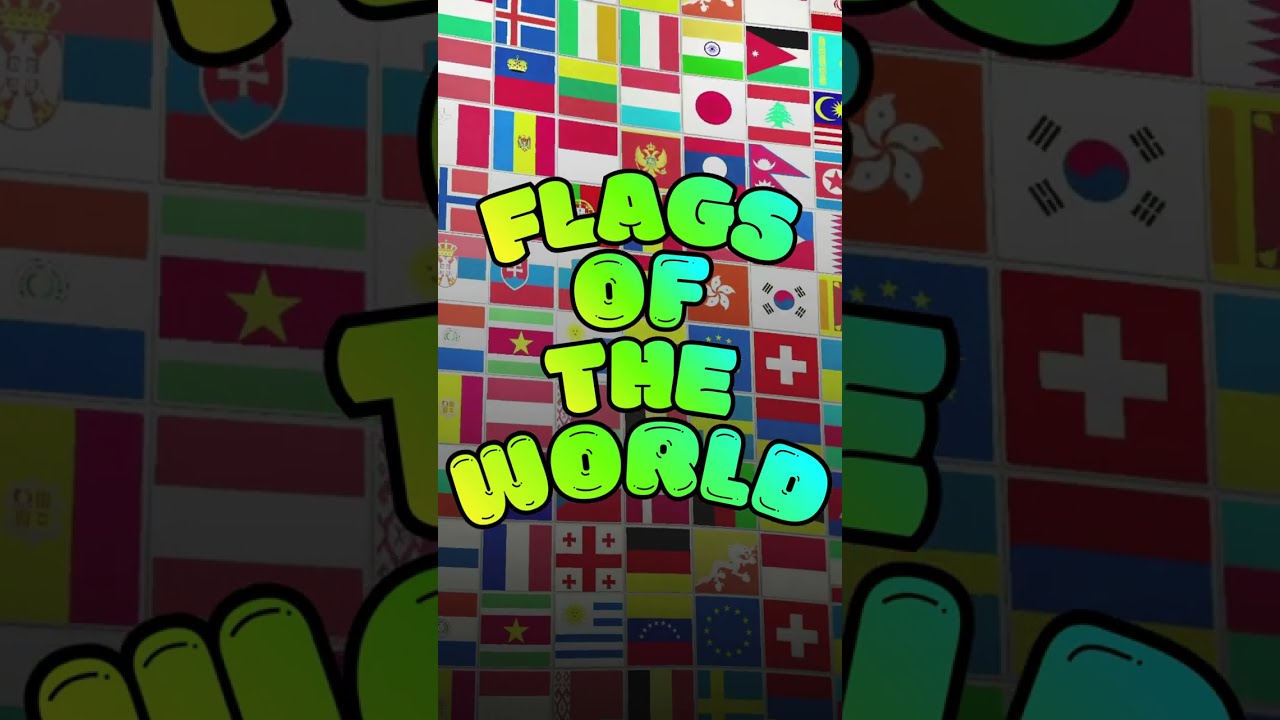 Gotta Name ’Em All!  Countries of the World Rap 🌍 Learn Every Flag