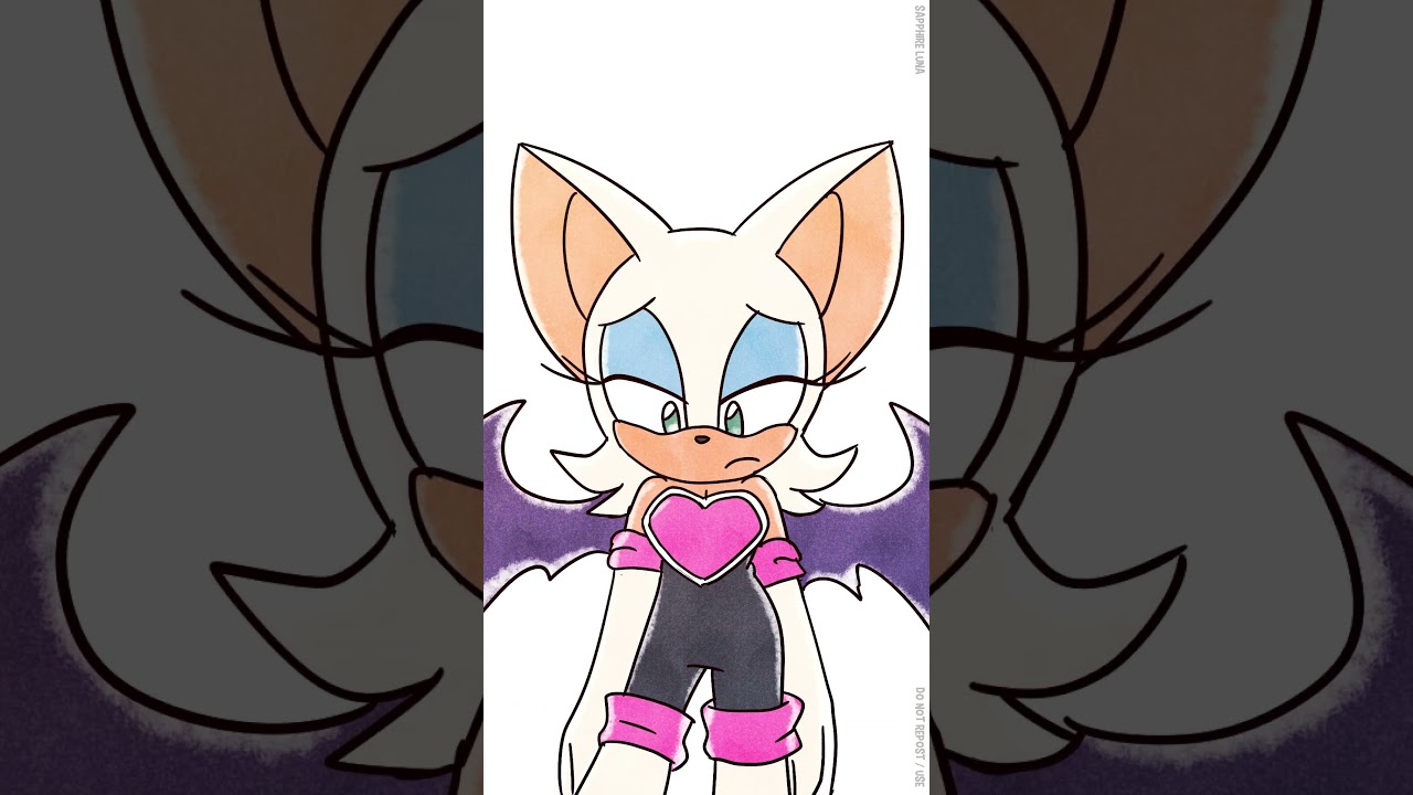 Knuckles and Rouge love Nintendo #knuxouge #sonicthehedgehog #sapphireluna