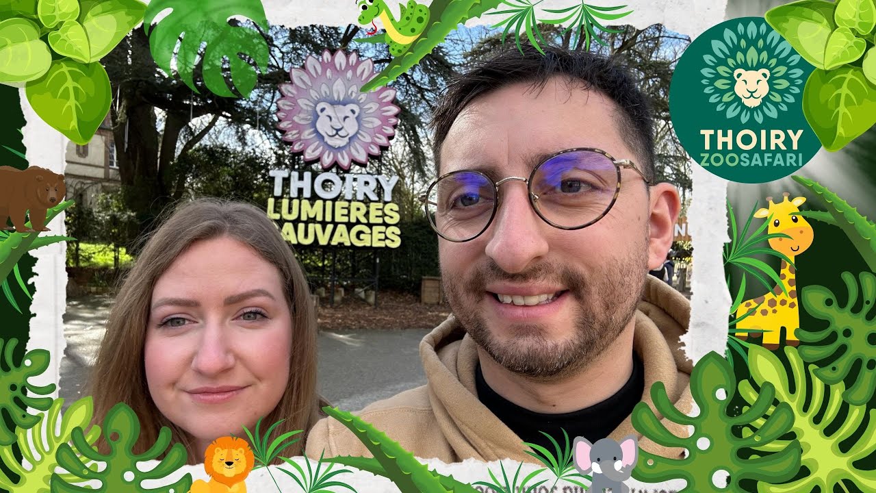 D&Eacute;COUVERTE DU ZOO DE THOIRY, UNE AUTRUCHE M'ATTAQUE !