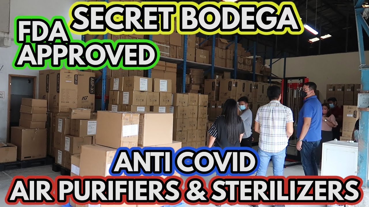 SECRET BODEGA NG MGA LEGIT DISTRIBUTOR NG STERILIZERS, SANITIZERS, AT ANTI COVID AIR PURIFIERS!