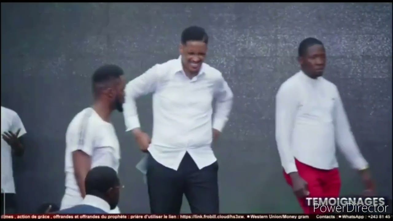 Moment d´impactation et de démonstration de puissance avec le prophète Joël Francis Tatu...