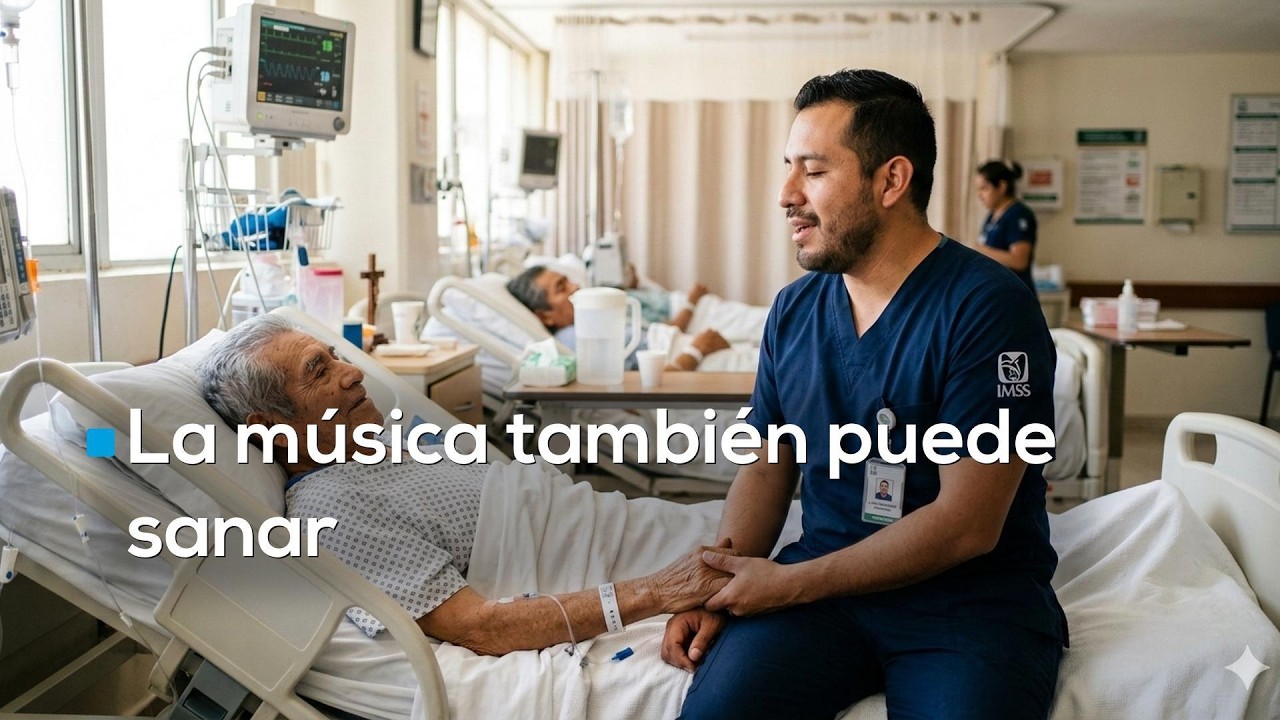 #ENTREVISTA | Se vuelve viral enfermero de Lomas Verdes cantando 