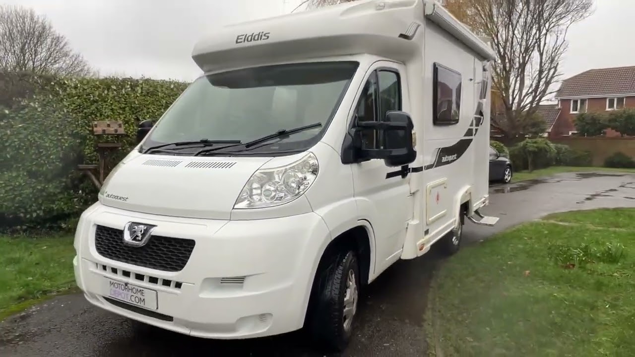 Elddis Autoquest 115 2 Berth/Belt 24k Under 6m Solar EK Awning FSH