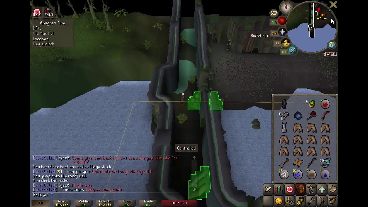 MOLD LA RAN Anagram Master Clue Scroll Runescape