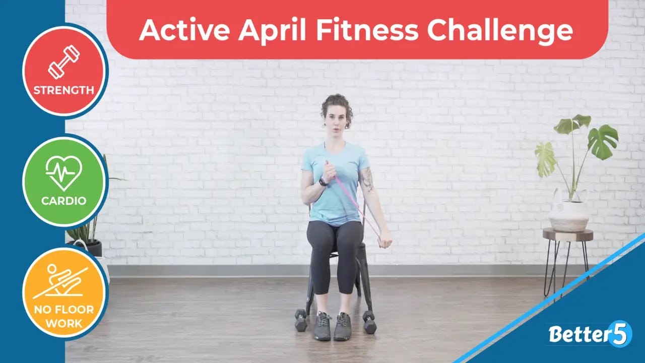 Active April Fitness Challenge Day 1