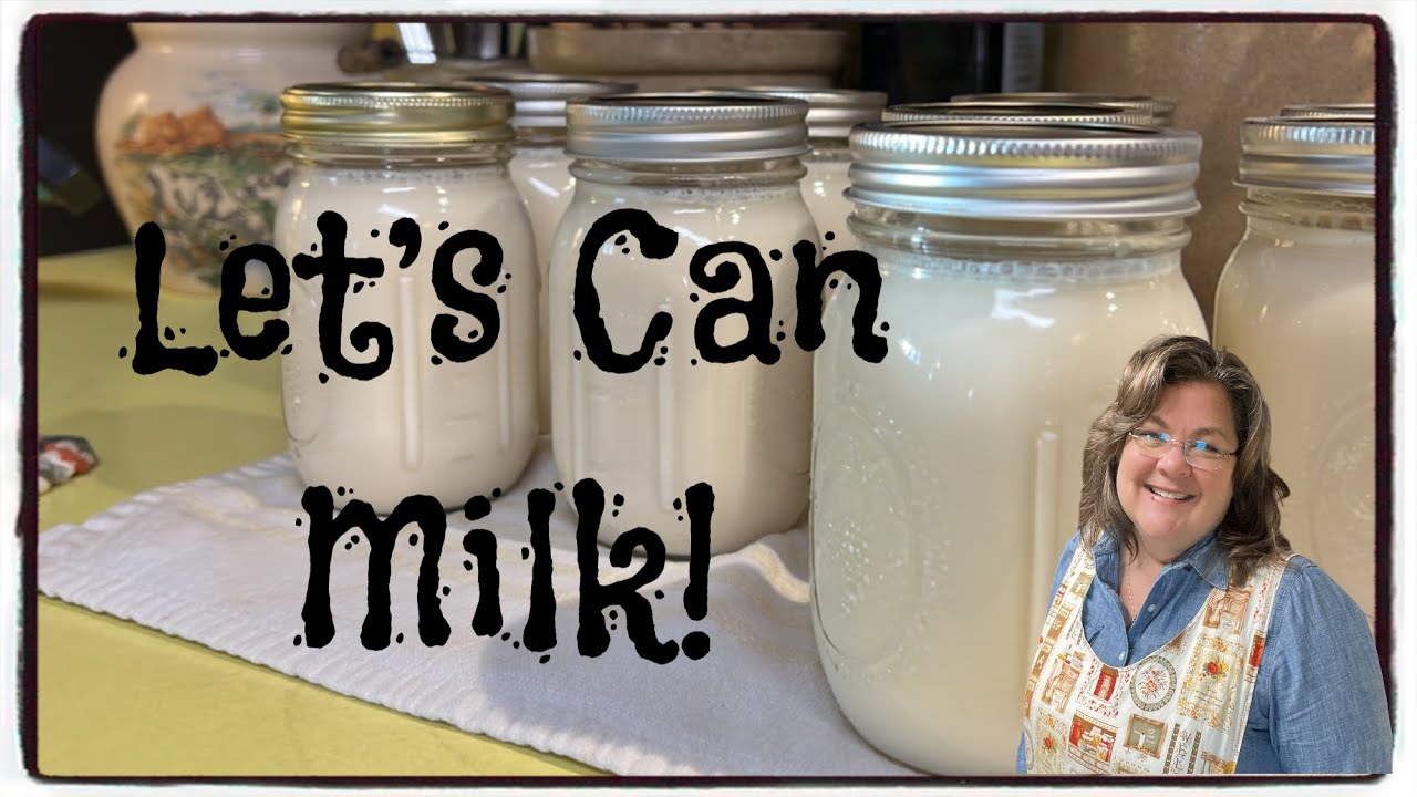 How to Can Milk | Pressure Canning | Secret to Using Canning Lids