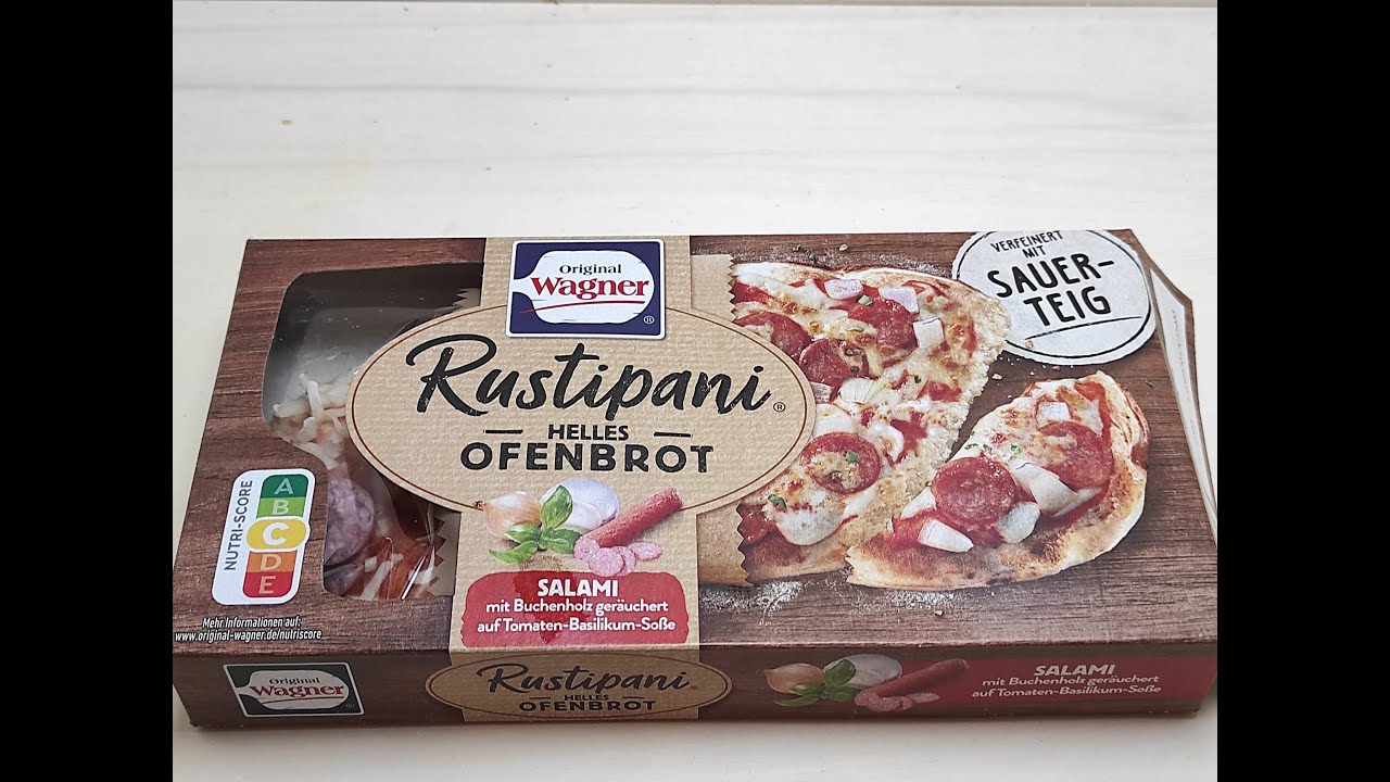 Wagner Rustipani Helles Ofenbrot Salami