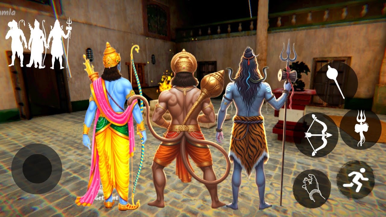 Playing As Hanumanji, Shankarji And Ram In Kamla Horror Game | Android Gameplay 
