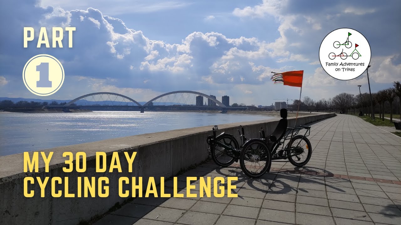 My 30 Day Cycling Challenge PART 1 | I Ride a Trike Each Day For 30 Days | Steintrikes Wild One