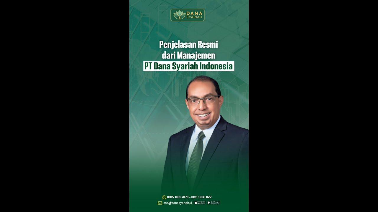 Penjelasan Resmi dari Manajemen PT Dana Syariah Indonesia