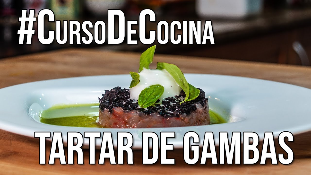 Tartar de Gambas - #CursoDeCocina