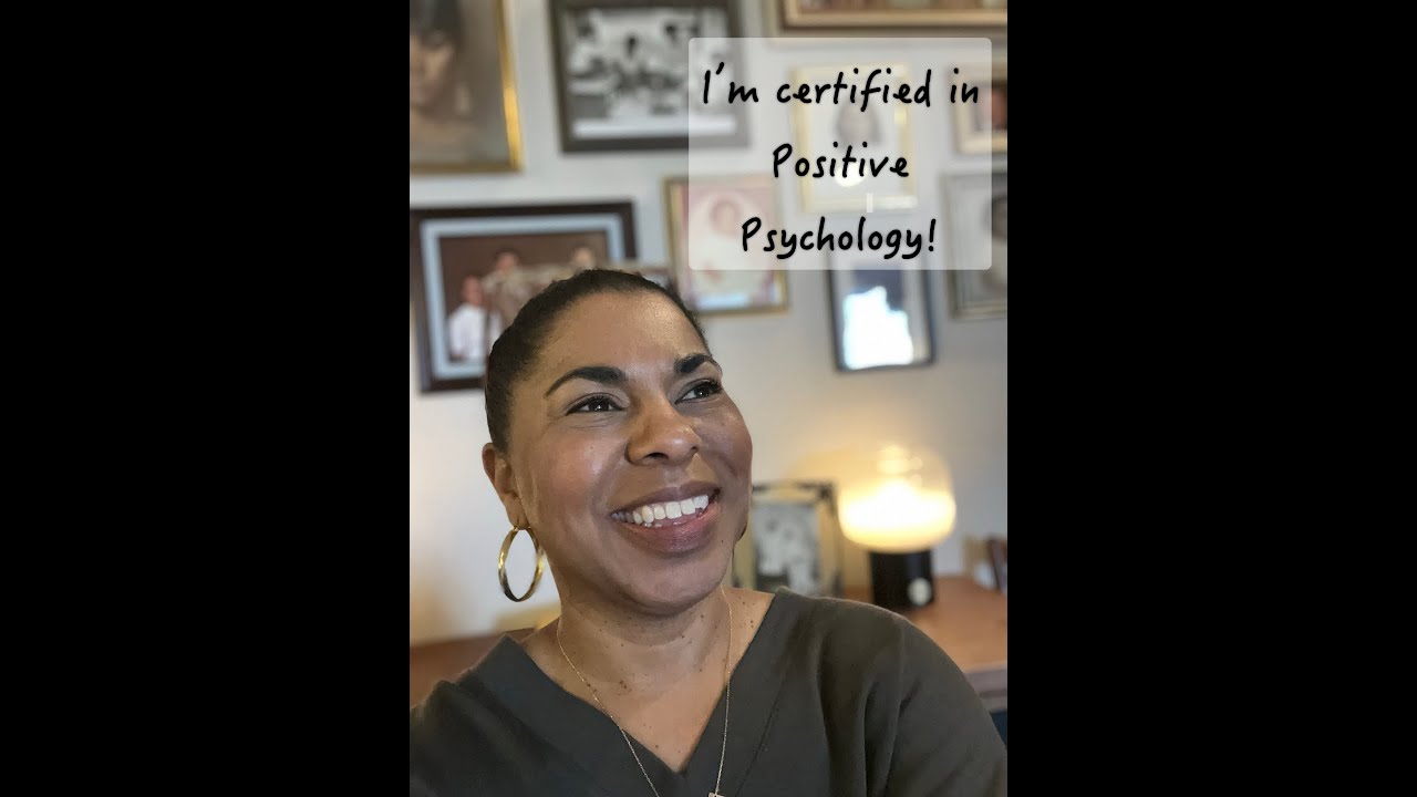 I'm now a Certified Positive Psychology Practitioner!!!