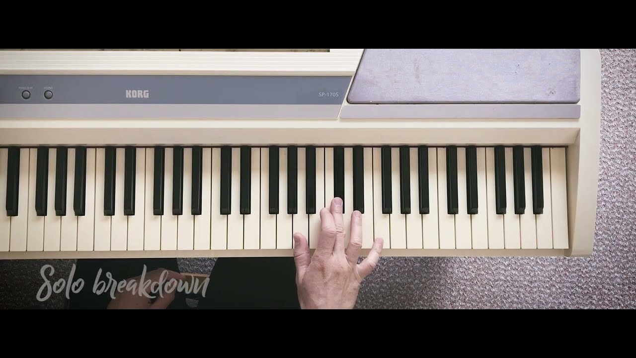 Goodbye to you | Keyboard solo tutorial | Patty Smith | Scandal