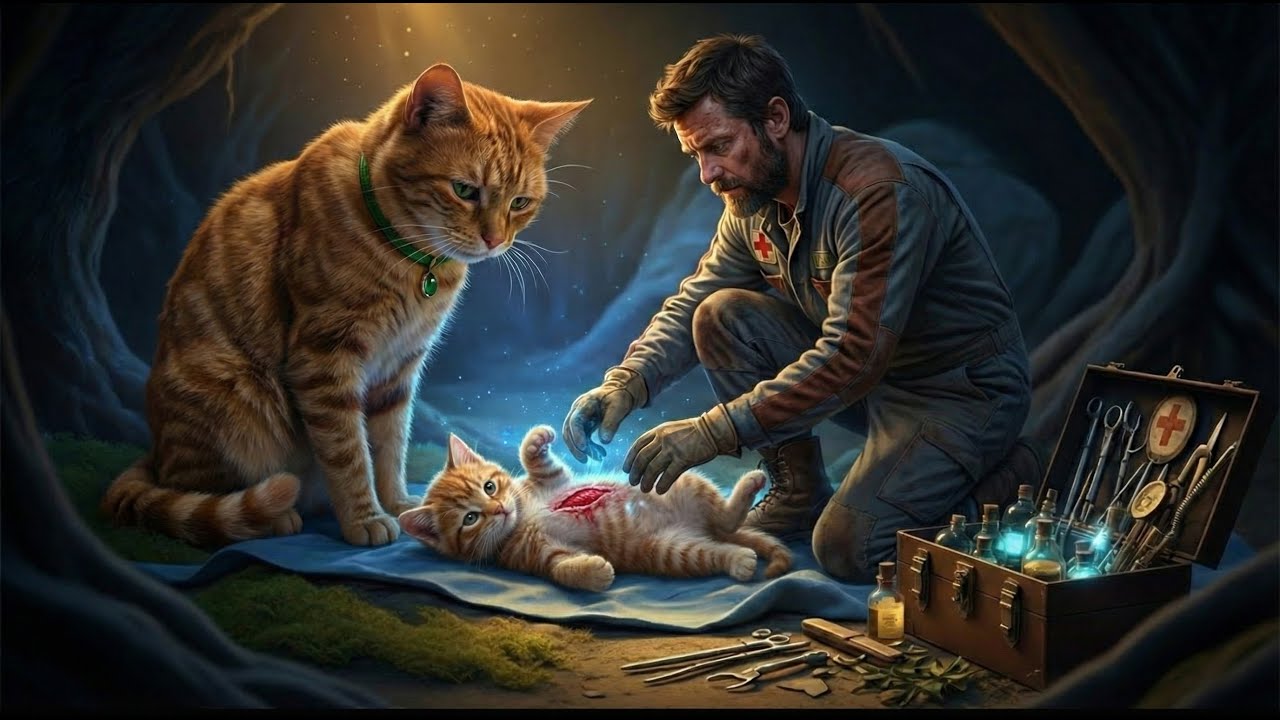 The Cats Leader's Cub Was Dying Until the Human Medic Showed Up With Ancient Medicine HFY | A Short