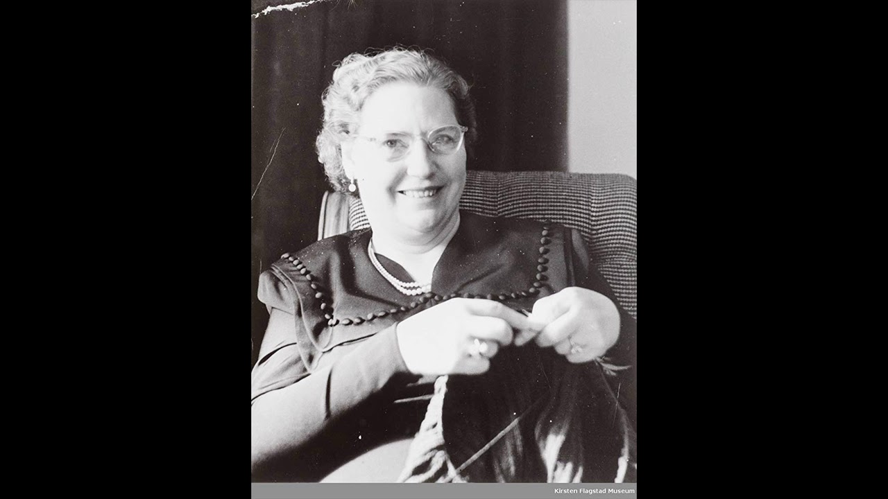 Kirsten Flagstad: Advice to singers: 1950