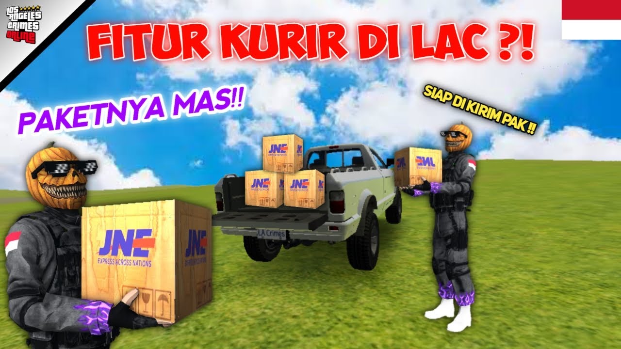 [FITUR] JOB KURIR LAC!! BISA DI MODE ROLEPLAY !? | L.A.CRIMES