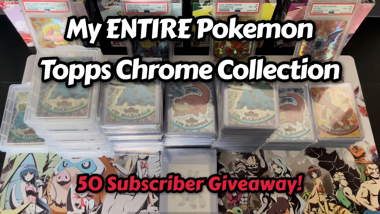 My ENTIRE Pokémon Topps Chrome Series 1 & 2 Collection