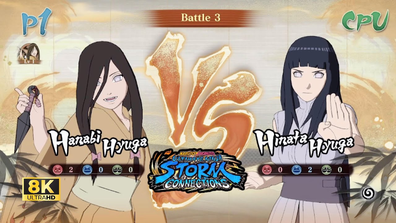 Hanabi vs Hinata Hyuuga Clan | NARUTO X BORUTO [8K 60FPS]