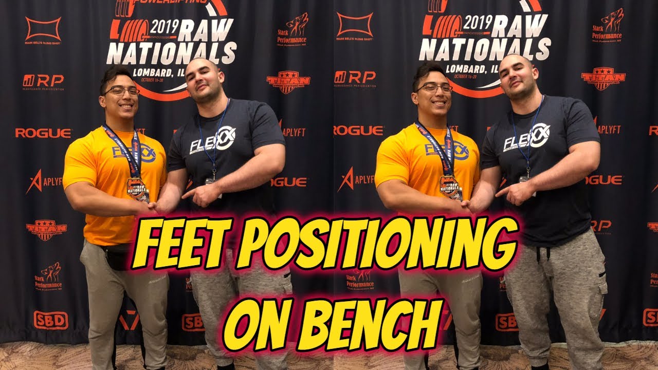 Feet Positioning on Bench ...