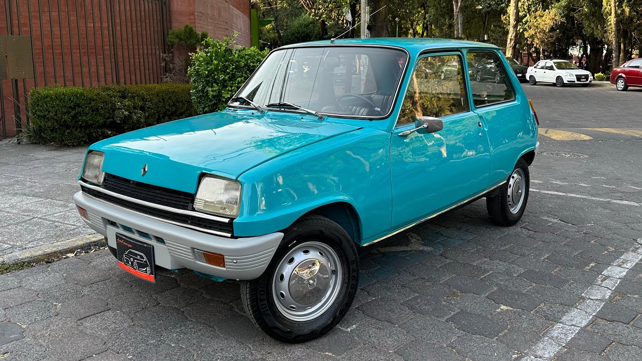 Renault 5 TL 1978 Azul Guanajuato perfecto estado, placas antiguo,¡VENDIDO! En @autoconceptousedcars