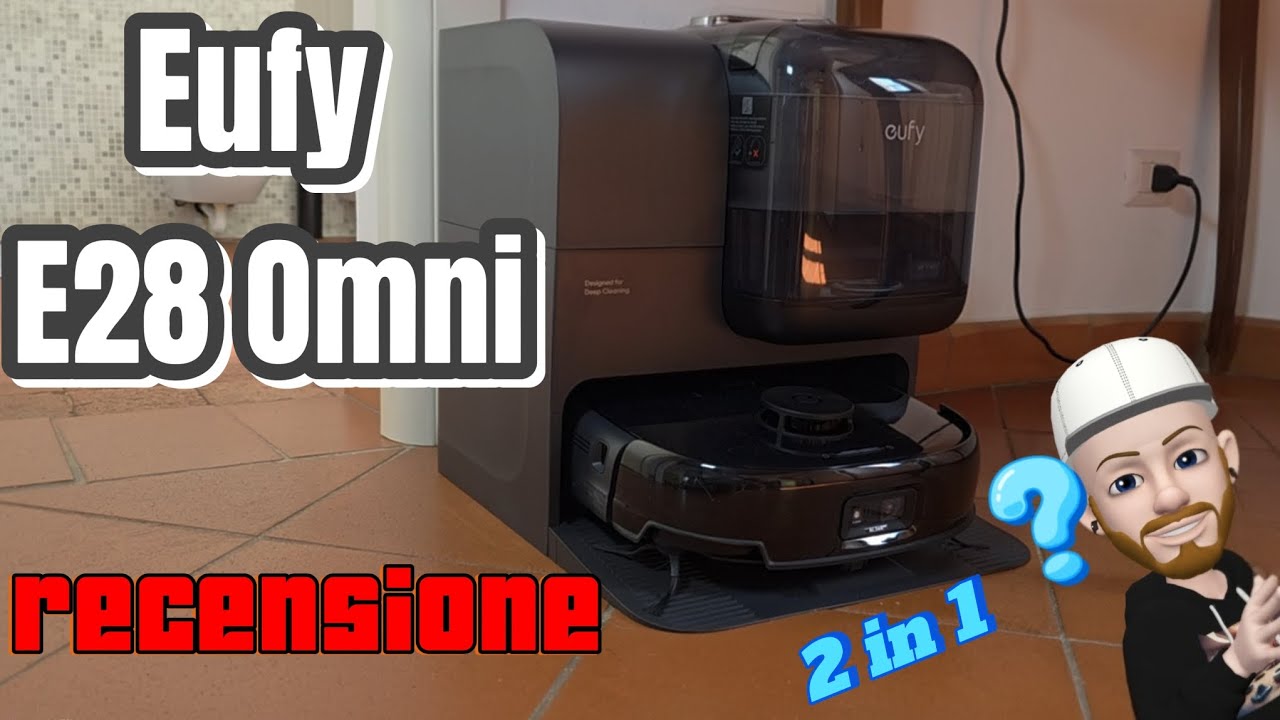 Eufy E28 Omni💥 un nuovo robot aspirapolvere con rullo rotante e non solo😎