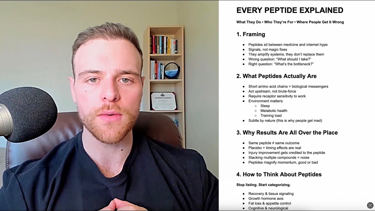 Every Peptide Explained (And Why Most People Use Them Wrong)