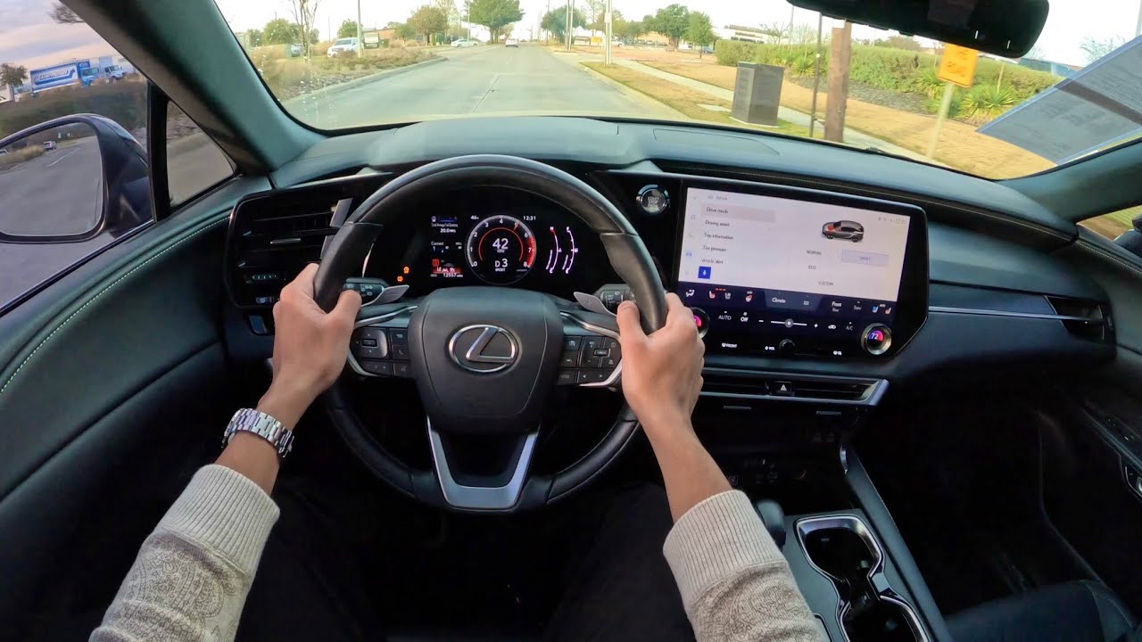 Lexus RX 350 Premium Plus 2024 года — тест-драйв от первого лица.