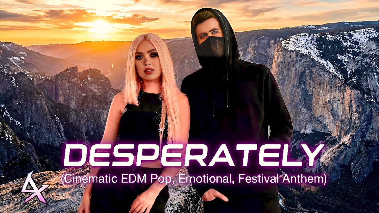 Alan Walker & Ava Max, Lost AliaX - Desperately | Emotional Cinematic EDM Pop | Festival Anthem