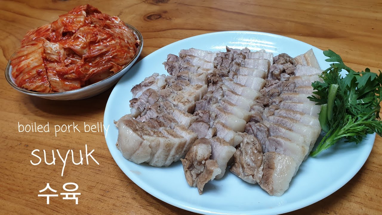 Cooking korean Porkbelly 