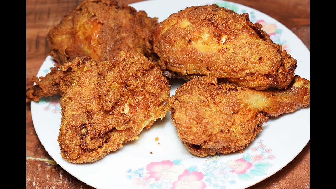 Como hacer Pollo frito al estilo Campero (paso a paso)