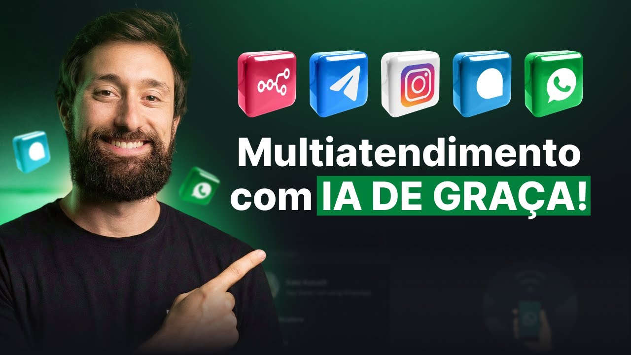 Agentes de IA no WhatsApp, Instagram e Telegram DE GRAÇA!