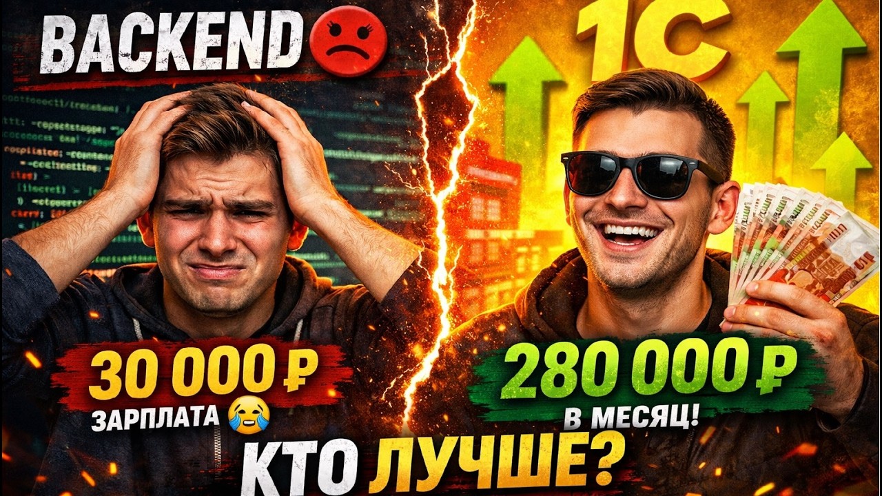 Почему через 1С в IT входят быстрее, чем через backend и frontend