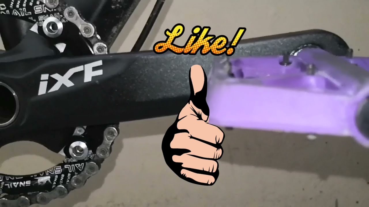 Converting my 3x MTB to 1x IFX crankset and snail chain ring