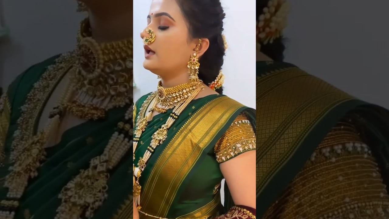 pure silk handloom paithani|| green saree ||7823050508 #shorts.