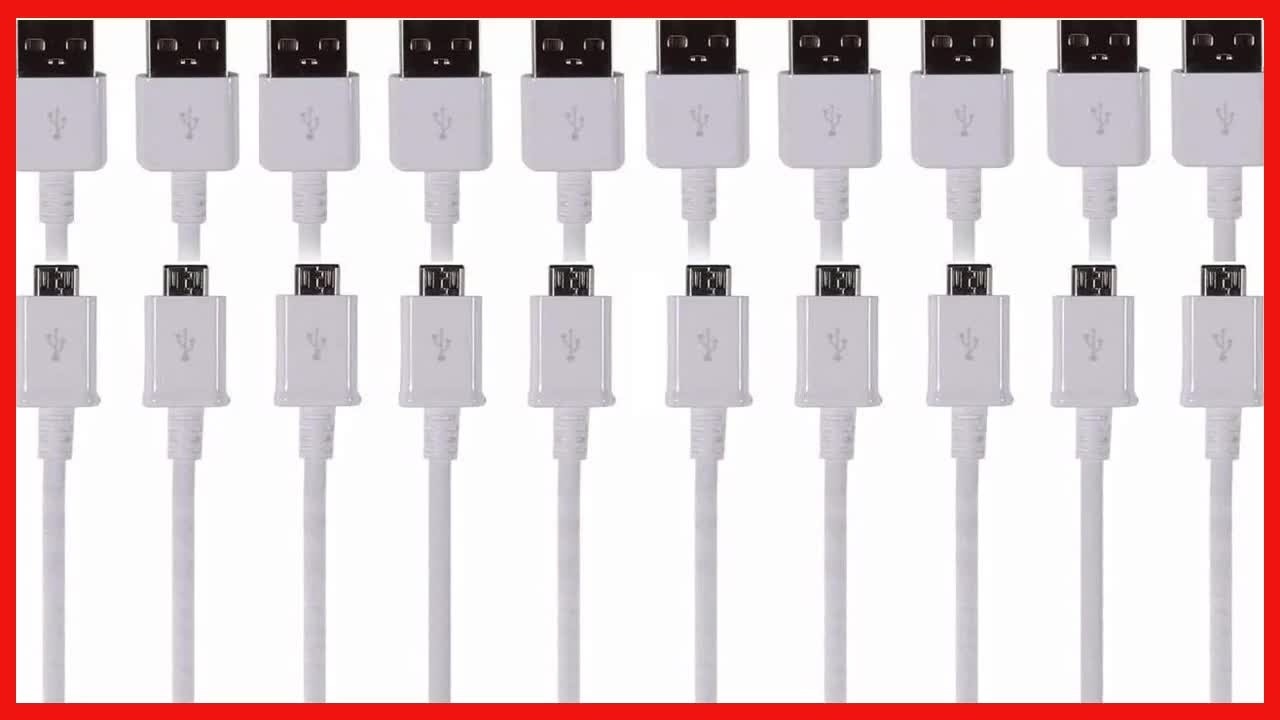 10-Pack Micro USB Cables: Durable, Fast Charging, and Unbeatable Value