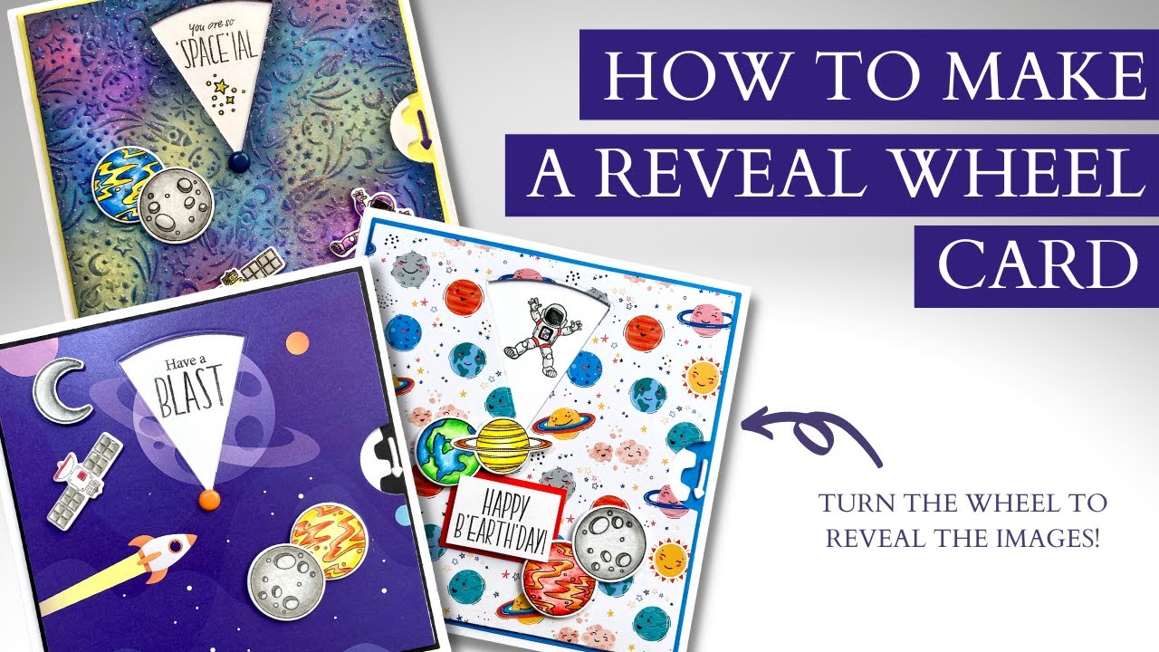 HOW TO MAKE A REVEAL WHEEL CARD!