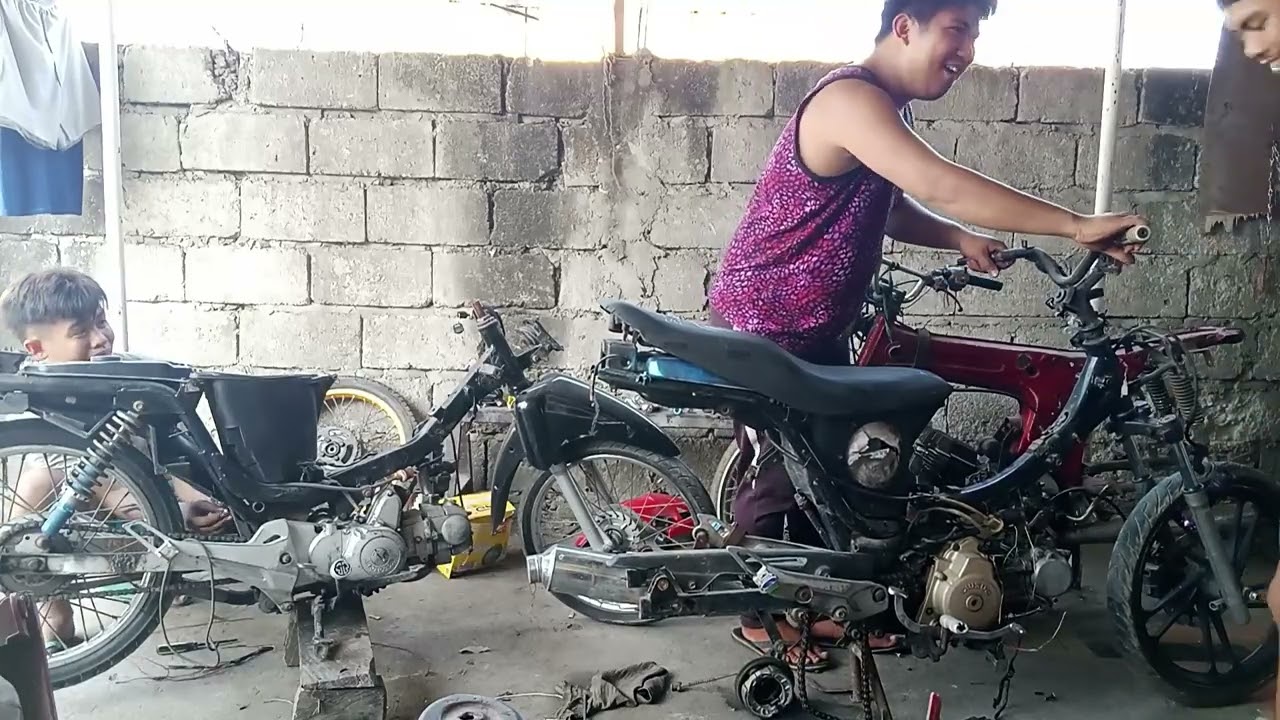 Suzuki shogun - Fairings conversion  PART 1