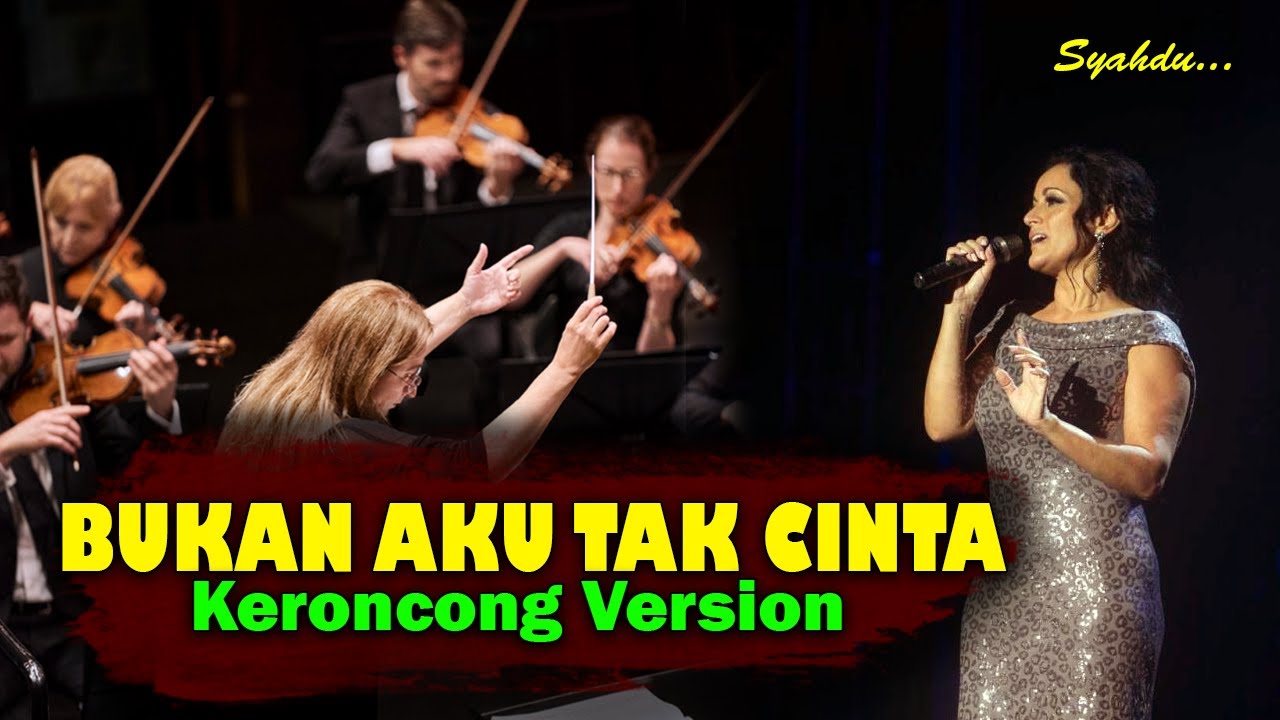 BUKAN AKU TAK CINTA - Dermaga Saksi Bisu || Keroncong Version Cover