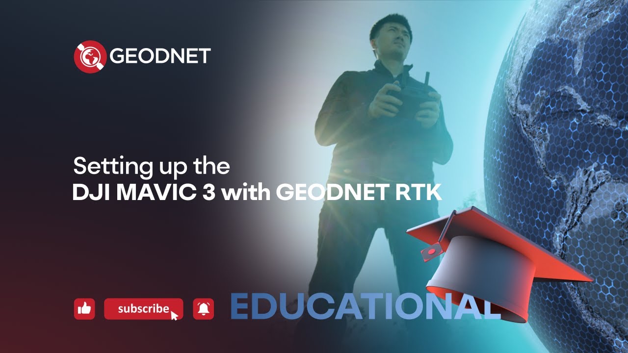 Connect DJI Mavic 3 to the GEODNET RTK Network Using NTRIP