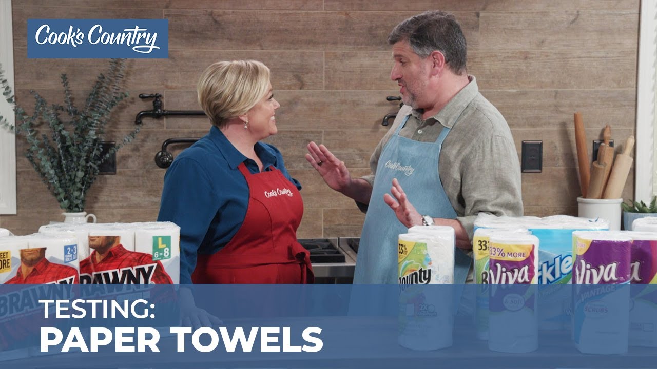 The Best Paper Towels for Kitchen Messes