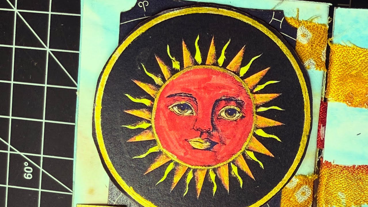 See 👁️ My Page for Autumnal Equinox on SeptemBER Zine Journal 🍁🍂🍃🌞☀️🌆🌅