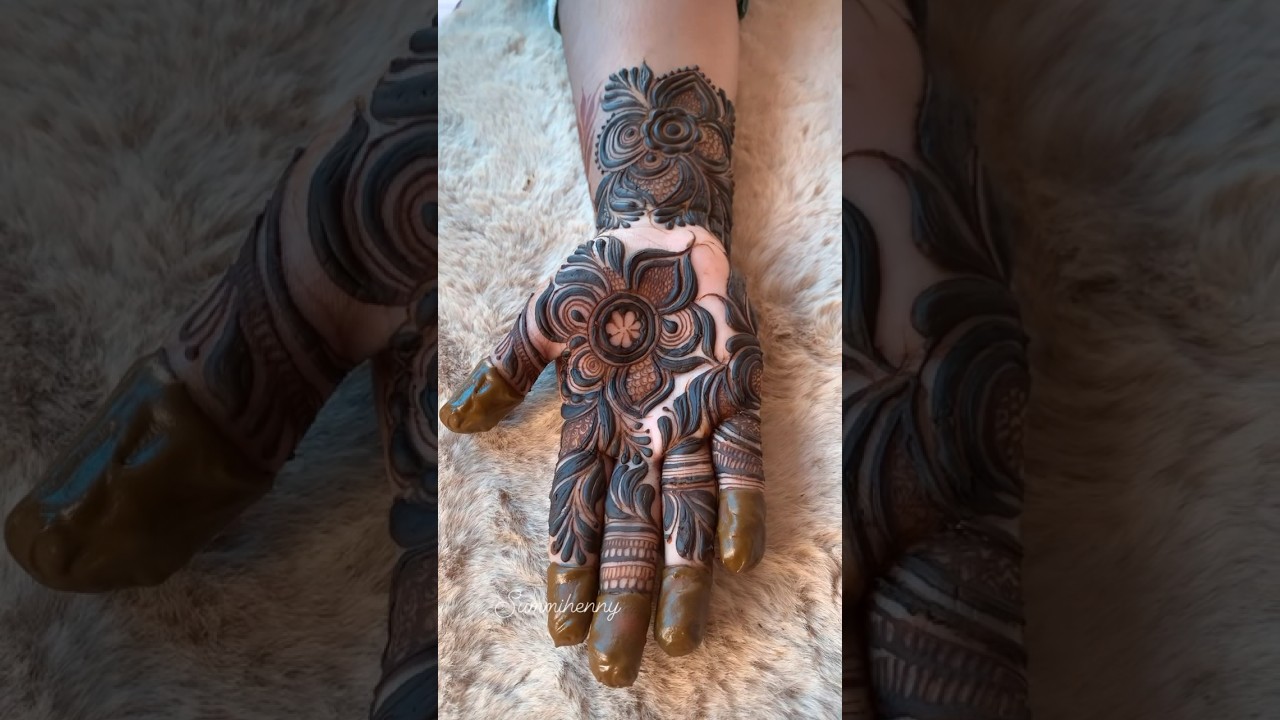 Gulf henna tutorial #henna #mehndi #mehndiartist #hennaartist #hennatutorial #mehnditutorial