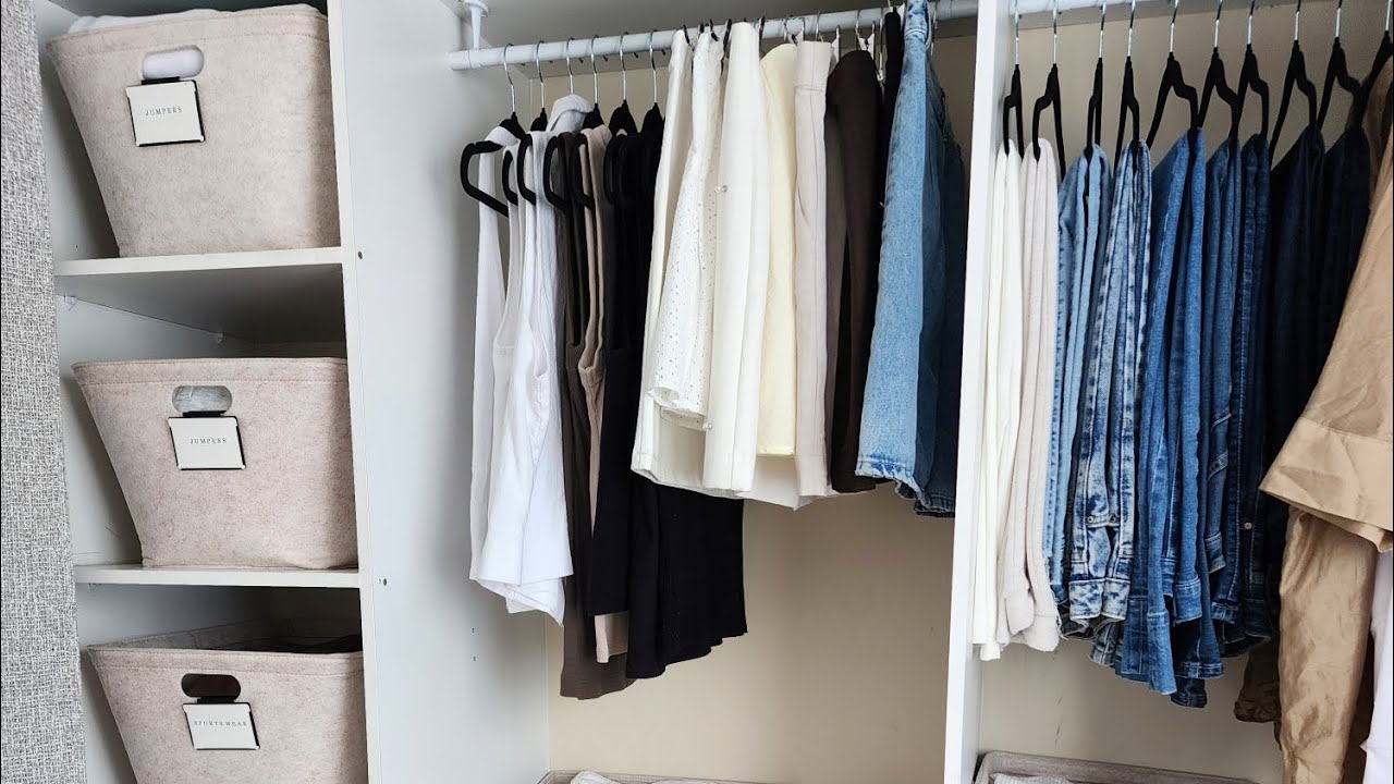 Minimalist wardrobe tour