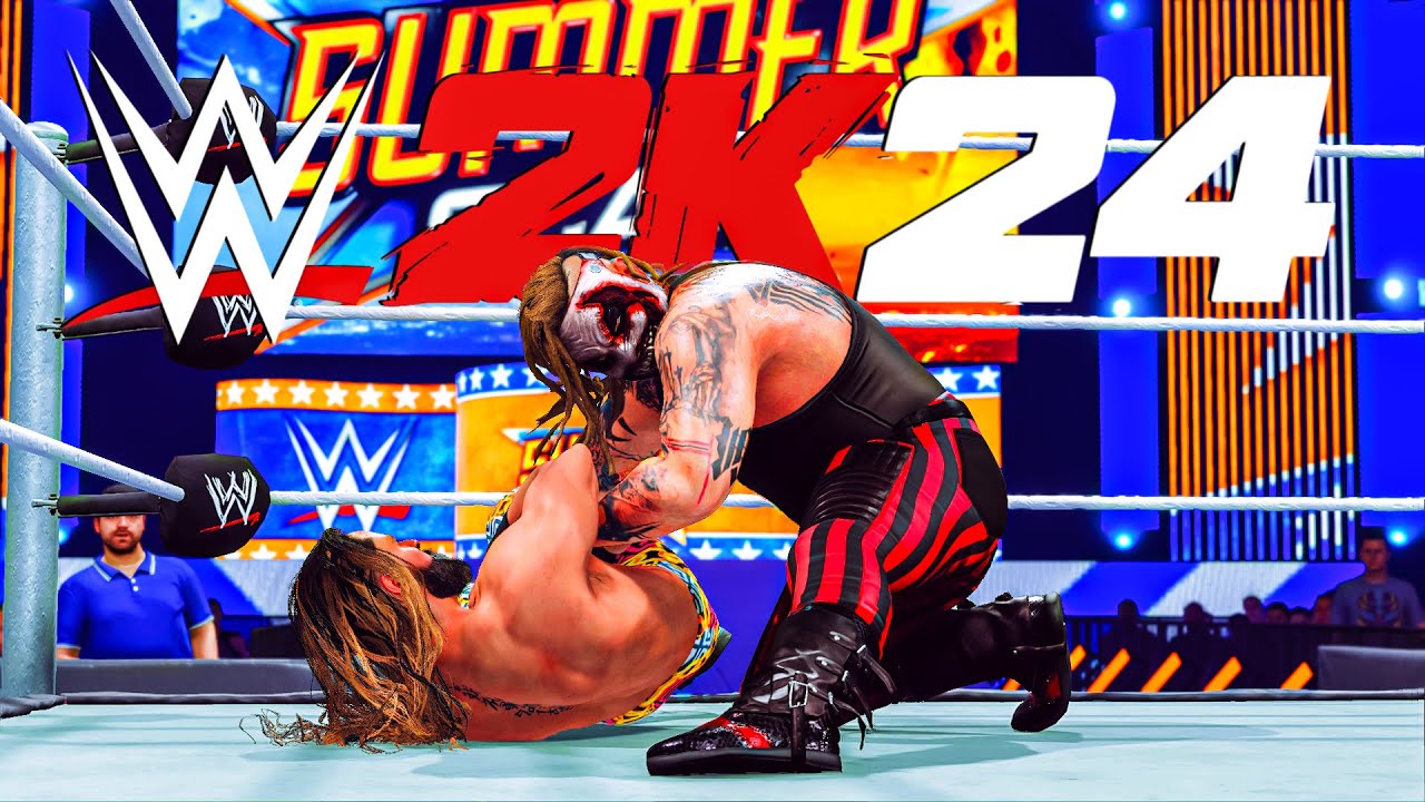 WWE 2K24:The Fiend Bray Wyatt Vs Seth Rollins Gameplay Concept!