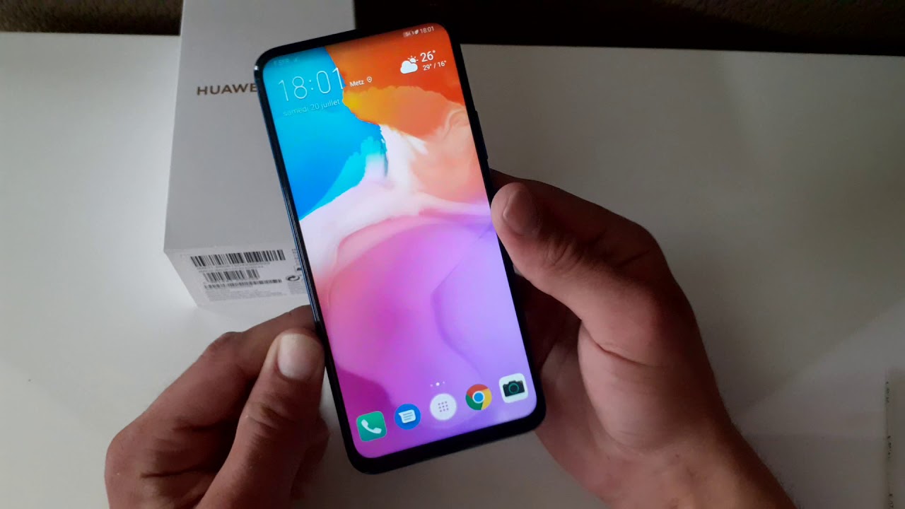 Huawei P smart Z le moins cher des caméras pop-up