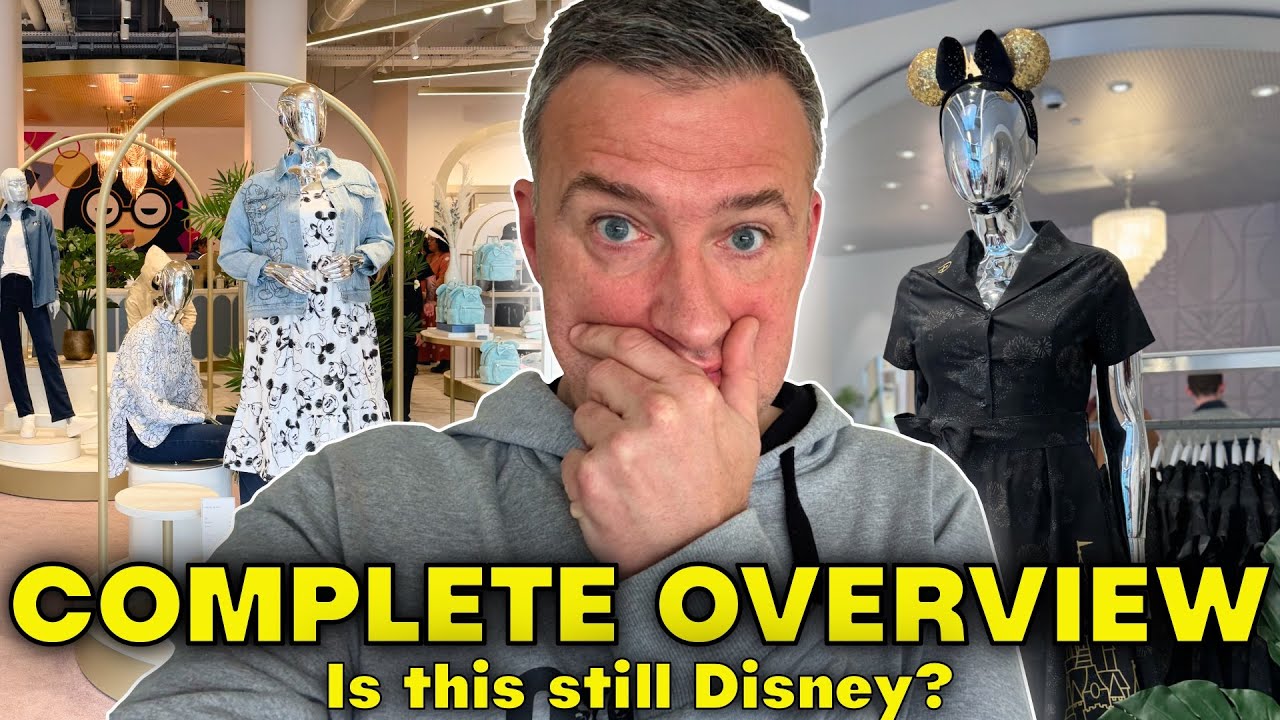 🛍️ Two new stores in Disney Village : Complete merchandise overview and prices! 🎀